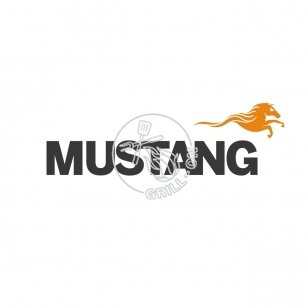 Laužo kepimo plokštuma iš ketaus Mustang - 70 cm skermens