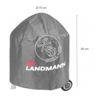 Premium uždangalas apvaliam griliui, Landmann