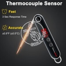 ThermoPro TP18 ultra greitas skaitmeninis momentinis maisto termometras